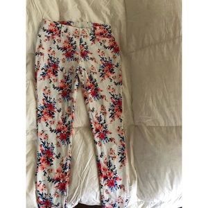 Flower jeggings
